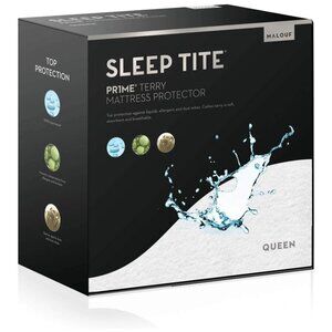 MALOUF SLEEP TITE King Mattress Protector - 99.99% Waterproof, Non-Staining, Vin